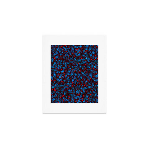 Wagner Campelo Berries And Leaves 5 Art Print