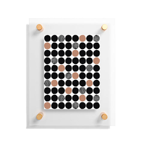 Wagner Campelo Cheeky Dots 1 Floating Acrylic Print