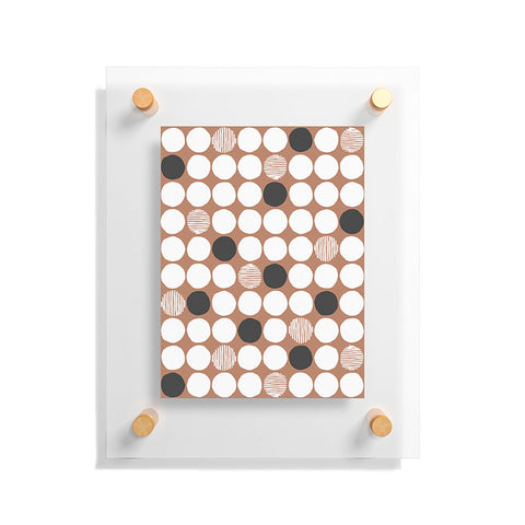 Wagner Campelo Cheeky Dots 3 Floating Acrylic Print