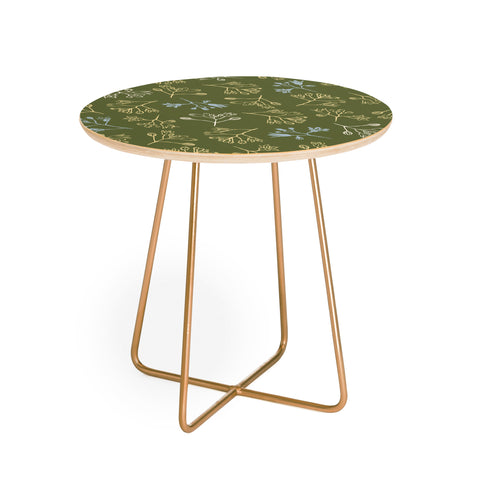 Wagner Campelo CONVESCOTE Green Round Side Table