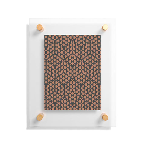 Wagner Campelo Drops Dots 4 Floating Acrylic Print