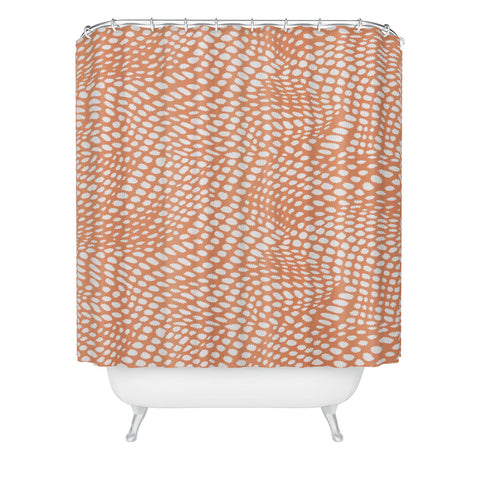 Wagner Campelo Dune Dots 2 Shower Curtain