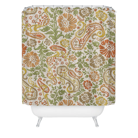 Wagner Campelo Floral Cashmere 1 Shower Curtain
