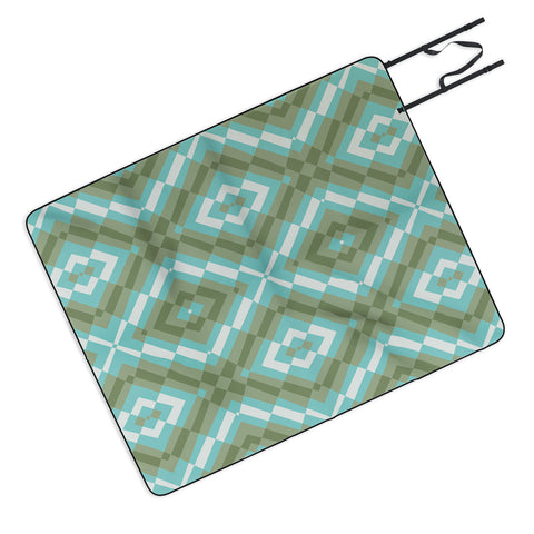 Wagner Campelo Fragmented Mirror 2 Picnic Blanket