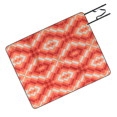 Wagner Campelo Fragmented Mirror 3 Picnic Blanket