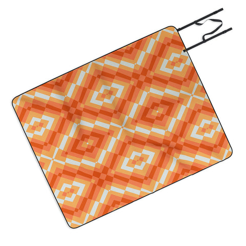 Wagner Campelo Fragmented Mirror 4 Picnic Blanket