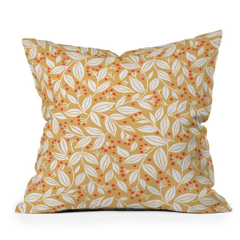 Wagner Campelo Leafruits 5 Throw Pillow