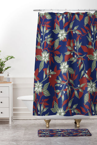 Wagner Campelo Myrta 1 Shower Curtain And Mat