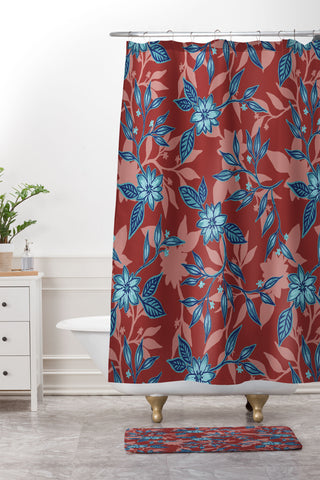 Wagner Campelo Myrta 4 Shower Curtain And Mat