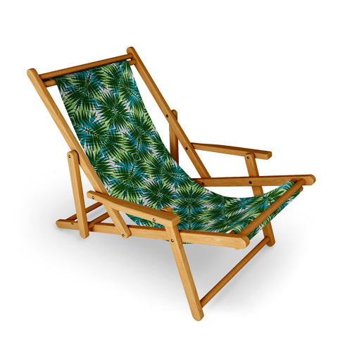 Wagner Campelo PALM GEO GREEN Sling Chair