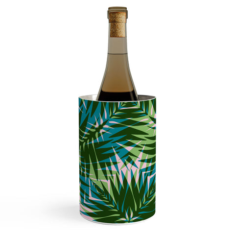 Wagner Campelo PALM GEO GREEN Wine Chiller