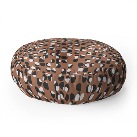 Wagner Campelo Rock Dots 3 Floor Pillow Round