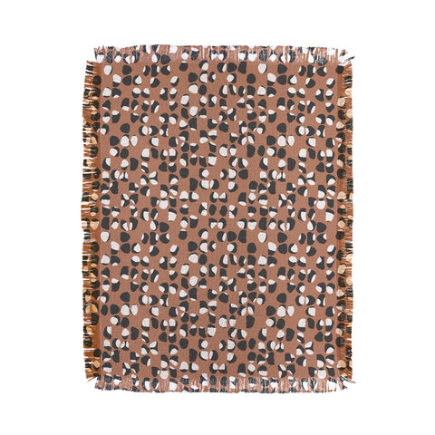 Wagner Campelo Rock Dots 3 Throw Blanket