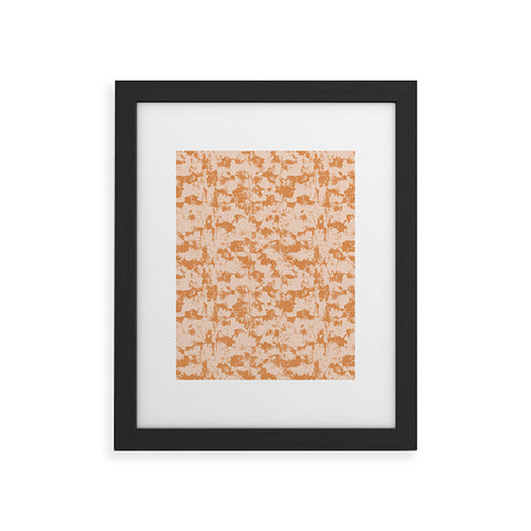 Wagner Campelo Sands in Orange Framed Art Print