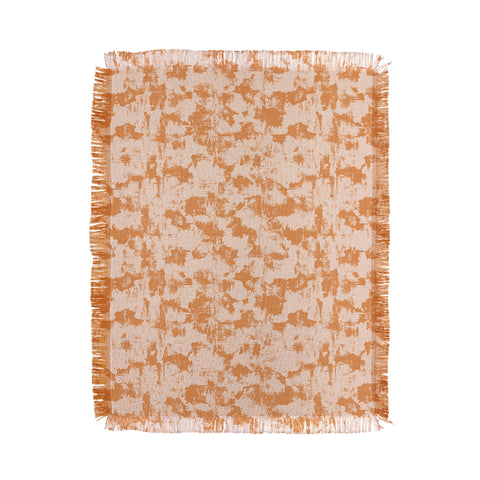 Wagner Campelo Sands in Orange Throw Blanket