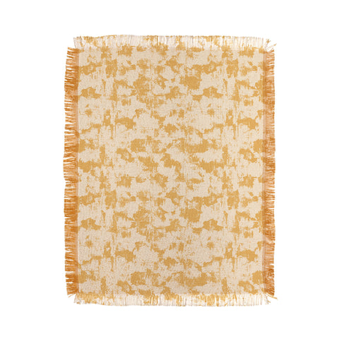 Wagner Campelo Sands in Yellow Throw Blanket
