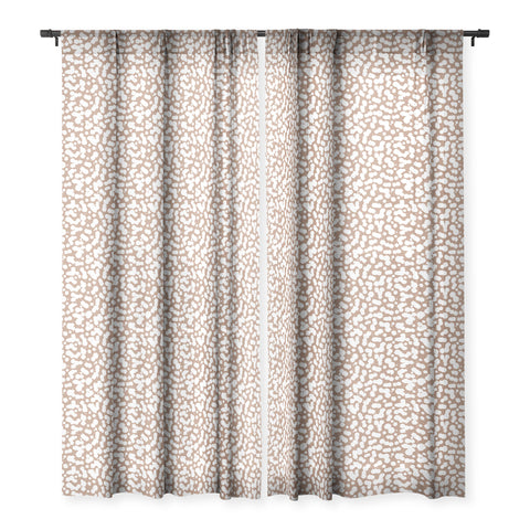 Wagner Campelo Splash Dots 3 Sheer Window Curtain