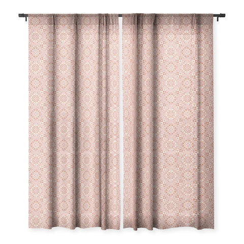 Wagner Campelo TIZNIT Rose Sheer Window Curtain