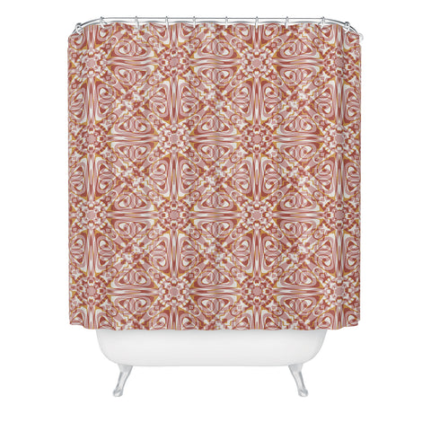 Wagner Campelo TIZNIT Rose Shower Curtain