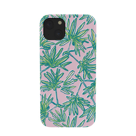 Wagner Campelo TROPIC PALMS ROSE Phone Case